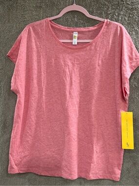 Lole Heather Rose Short Sleeve Crew Tee